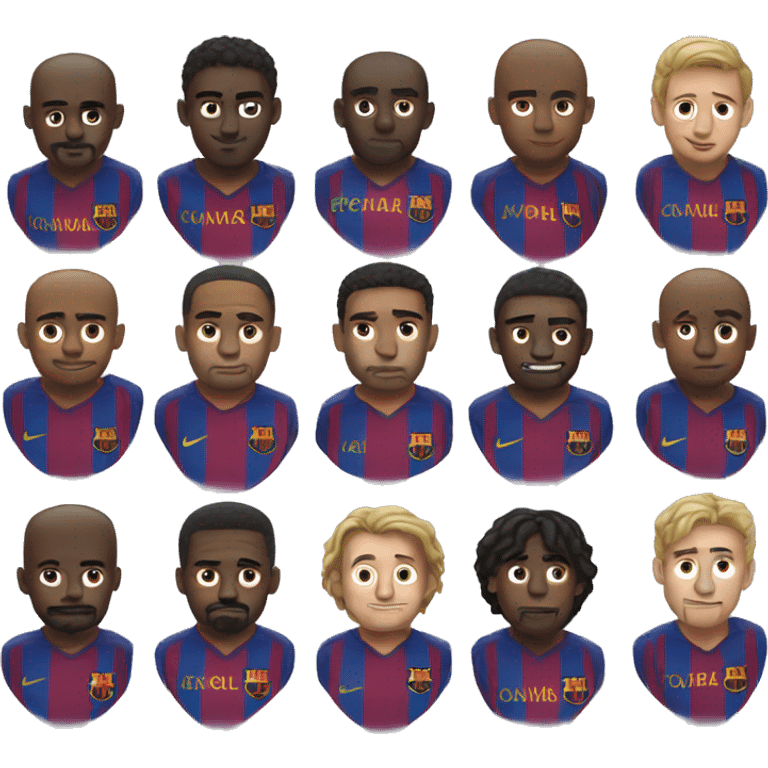 Fc Barcelona emoji