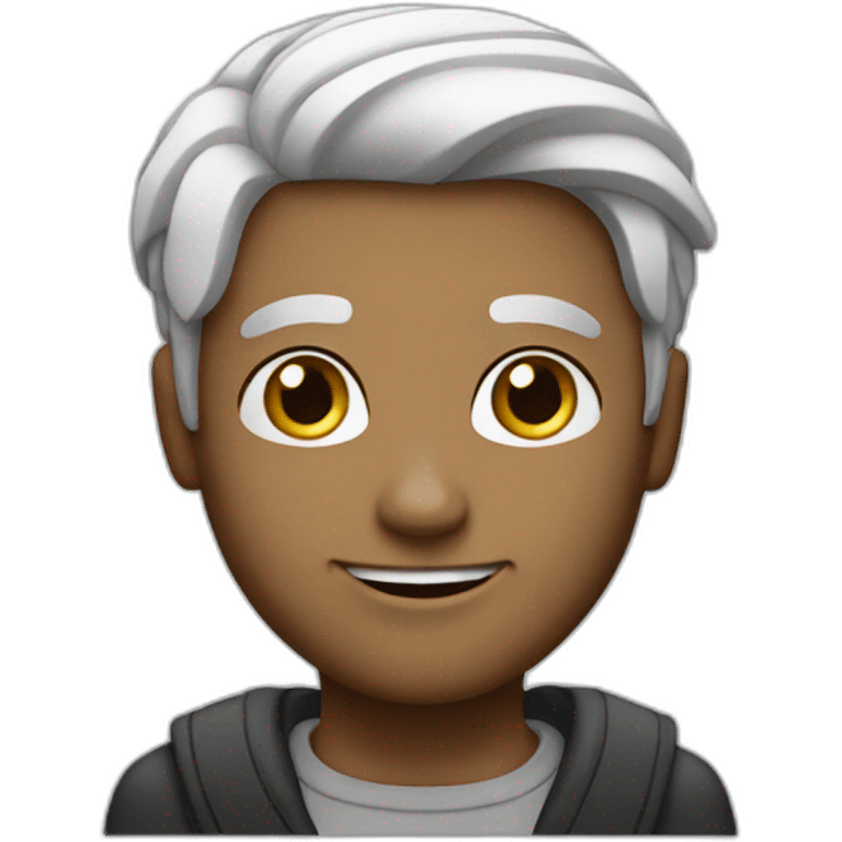 Eomoji with name hamad white man emoji