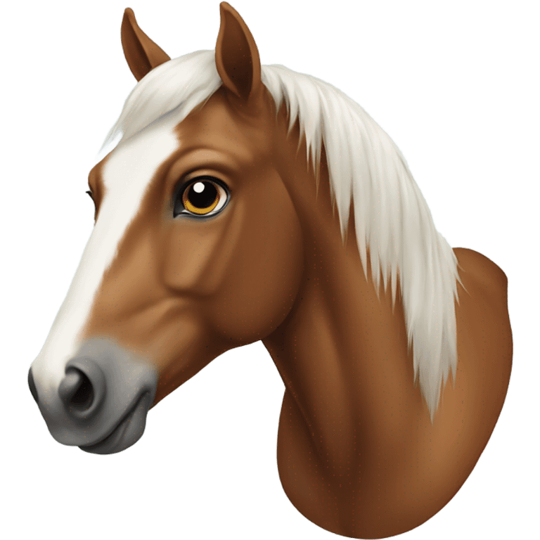 Pinto horse emoji