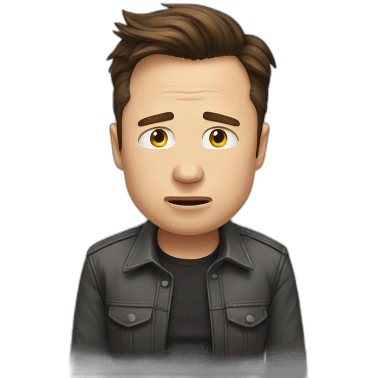 Elon musk crying emoji