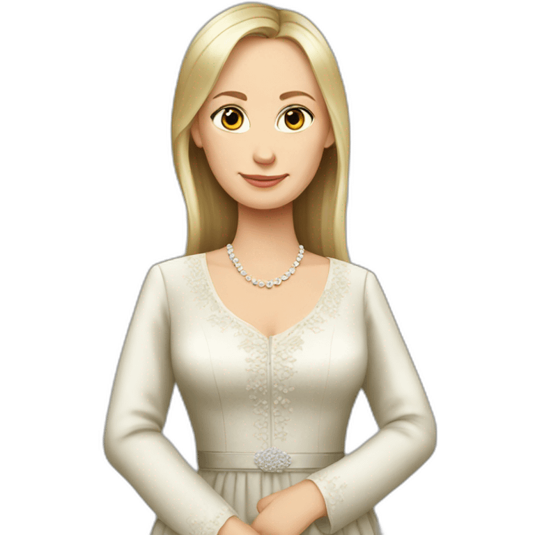 putin in womens dress emoji