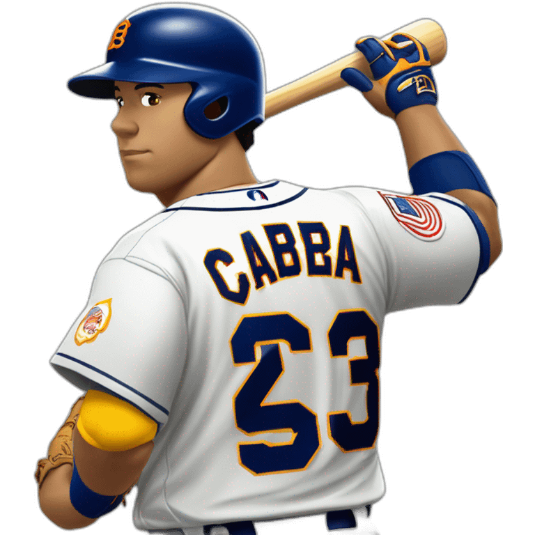 Miguel Cabrera pelotero beisbol grandes ligas Venezuela emoji