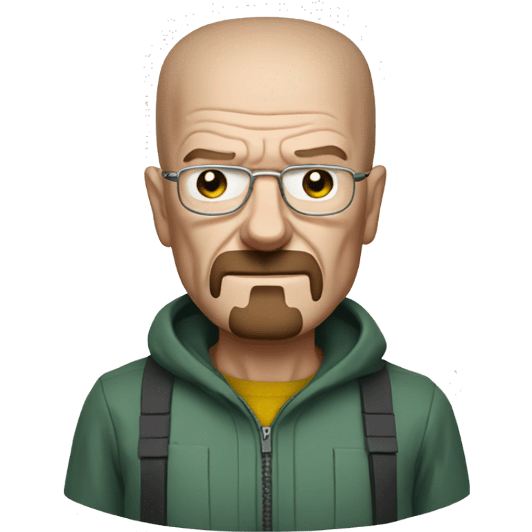 Walter white with a bunny suit emoji