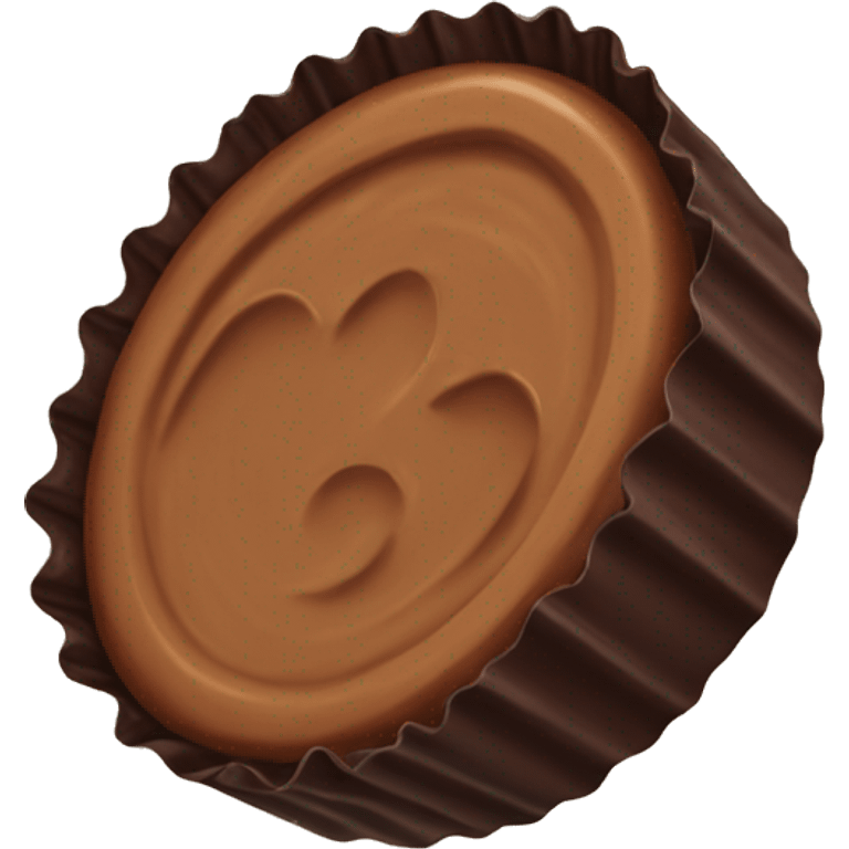 Peanut butter cup emoji