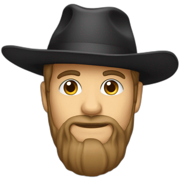 bachelor hat emoji