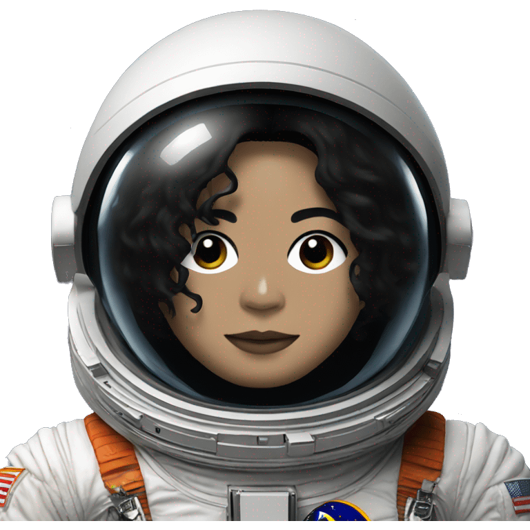 Michael Jackson on an astronaut suit emoji