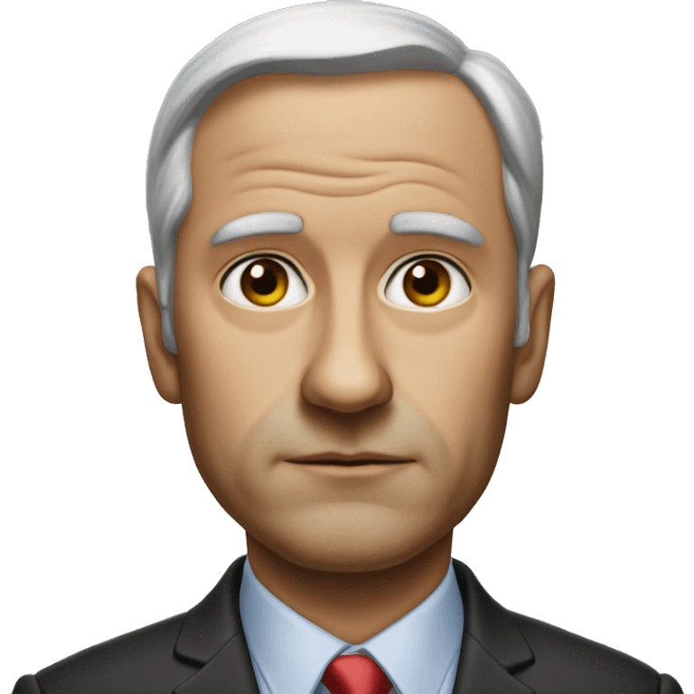 politic photorealistic serious emoji