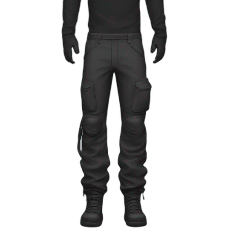 techwear pants emoji