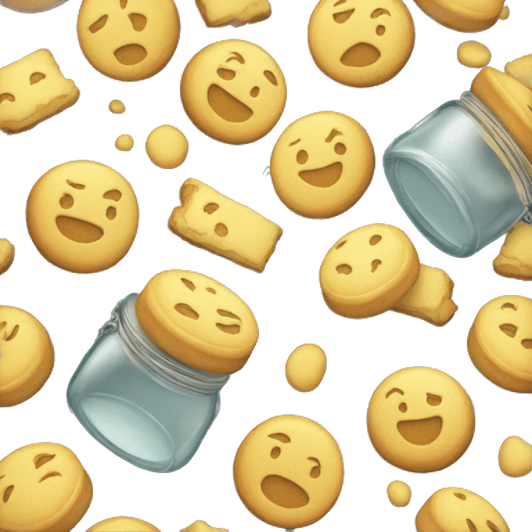 glass cookie jar emoji