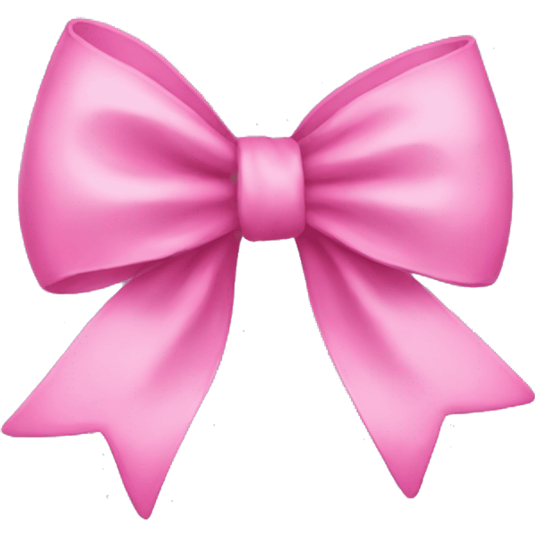 Pink bow emoji