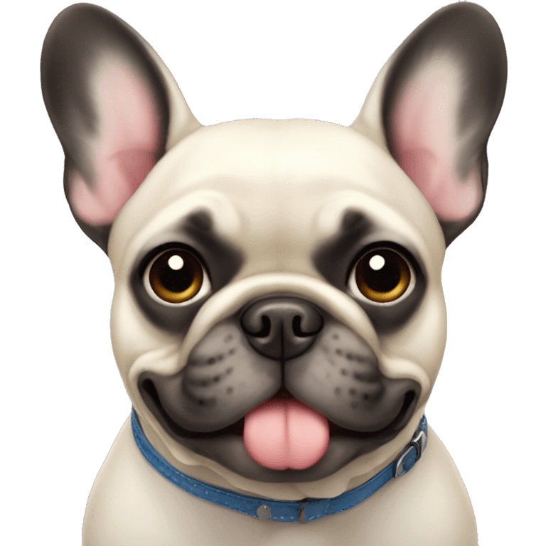 French bulldog emoji