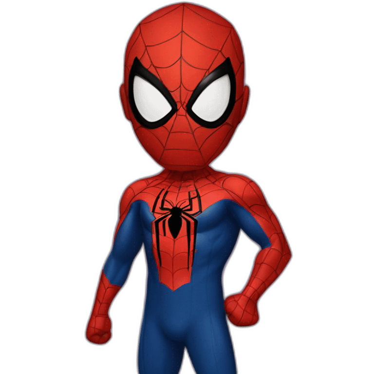 Gay spiderman emoji