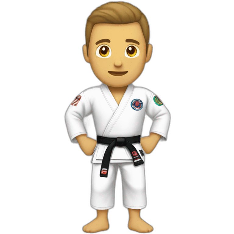 jiu-jitsu emoji