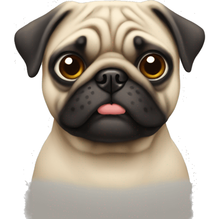 Pug emoji