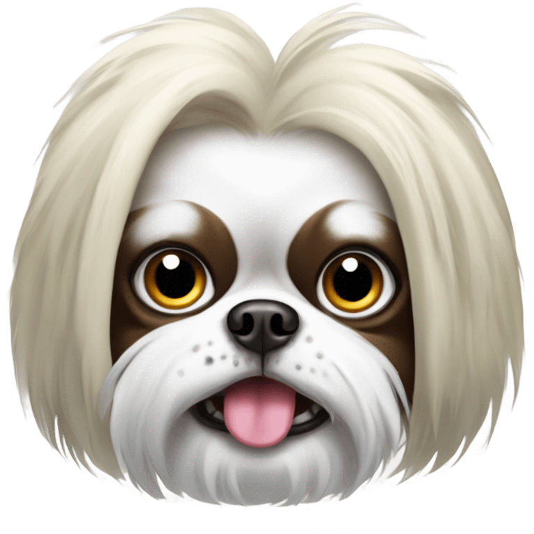 An unhinged Japanese chin emoji