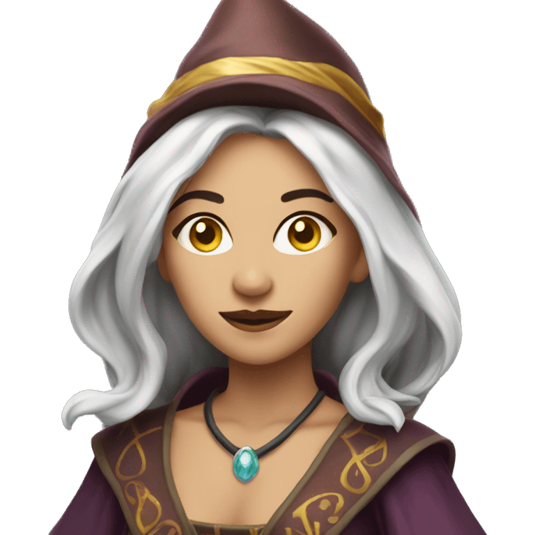  nice and pretty sorceress emoji