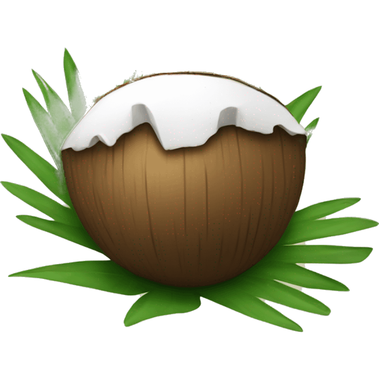 Coconut emoji