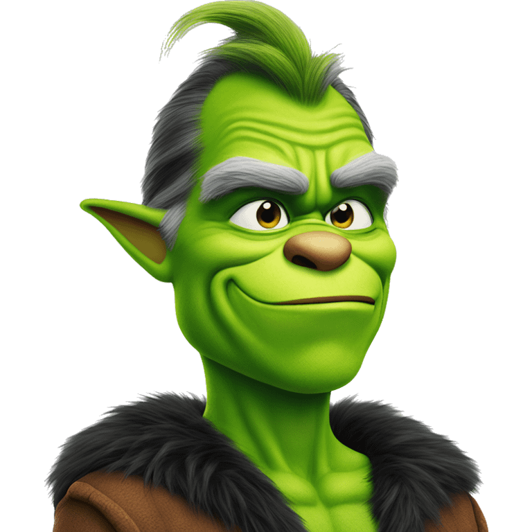 henry cavill as grinch emoji