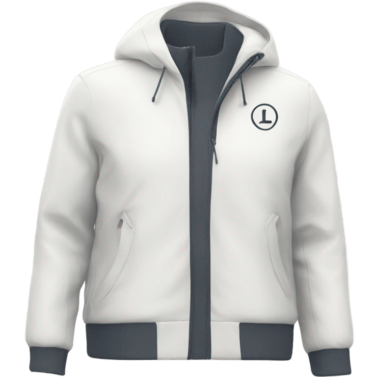 Lululemon white jacket emoji