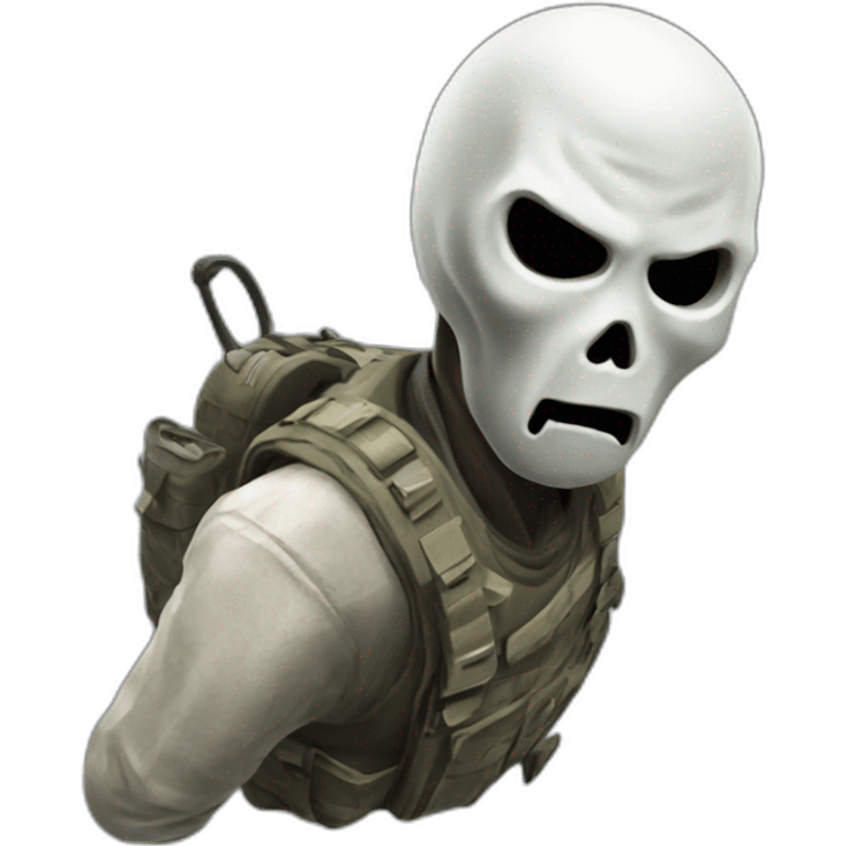 Ghost call of duty emoji