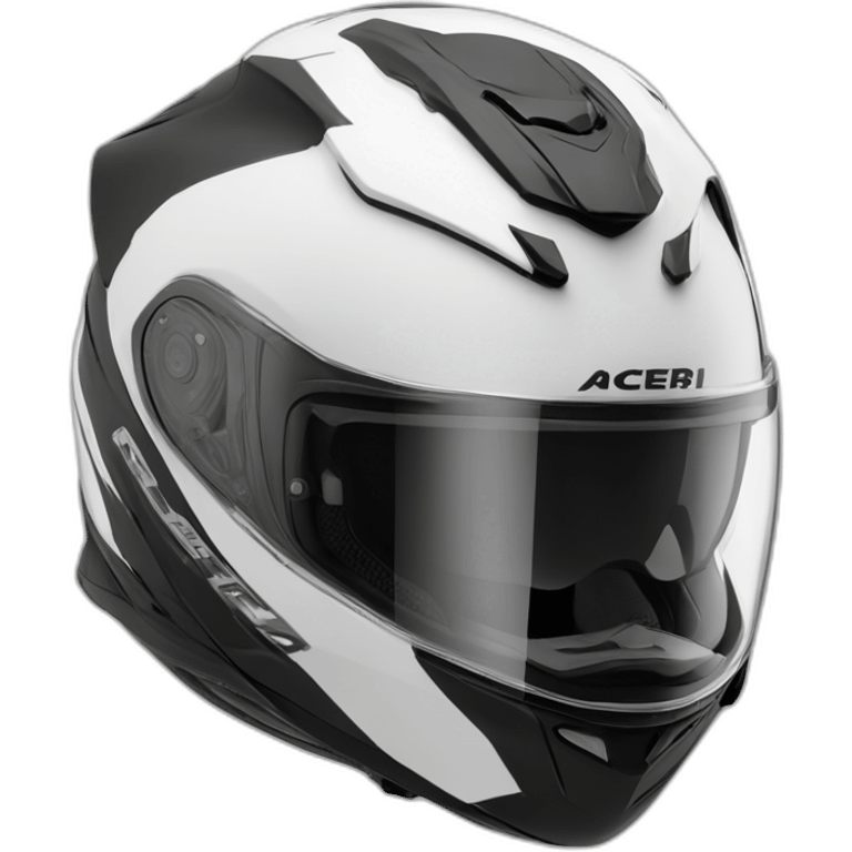 Acerbis Reactive Graffix helmet emoji