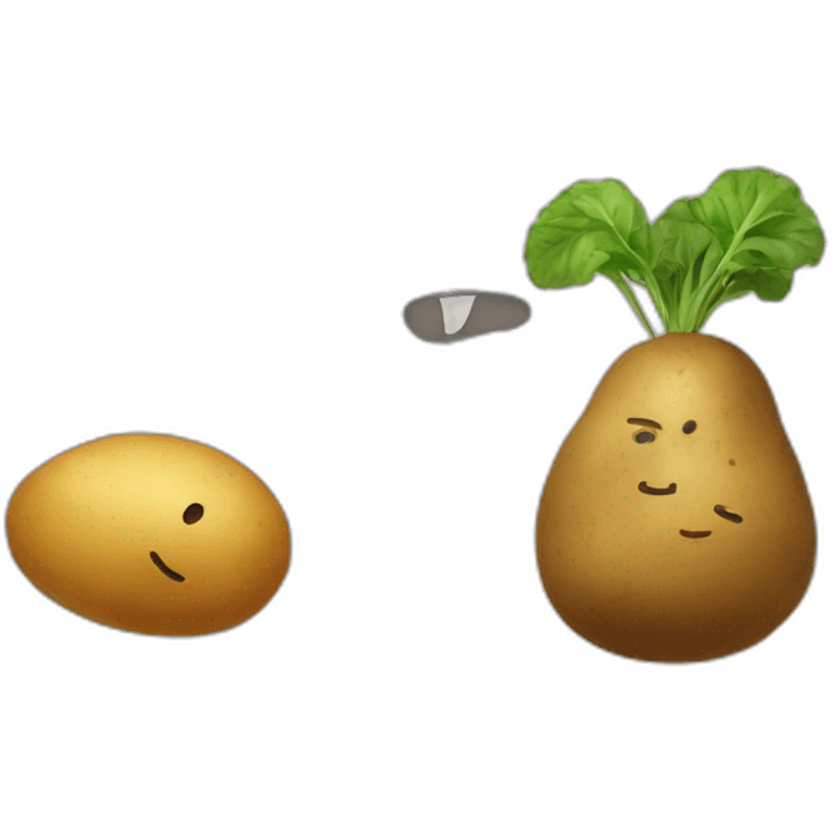 sadyr and potato emoji