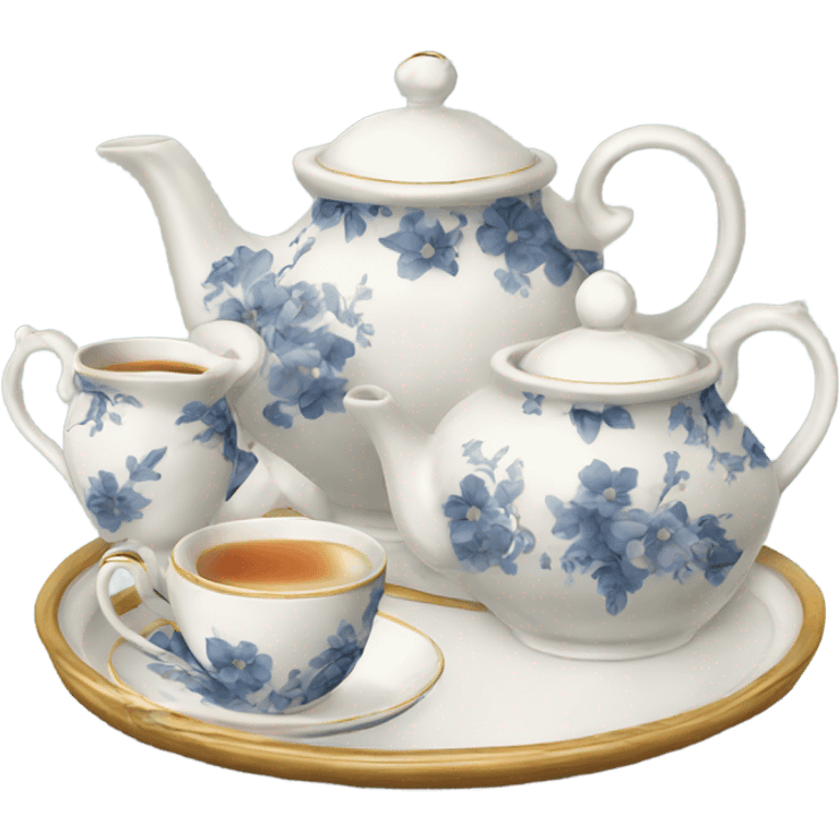 english tea set emoji