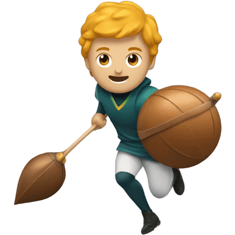 A person playing quidditch  emoji