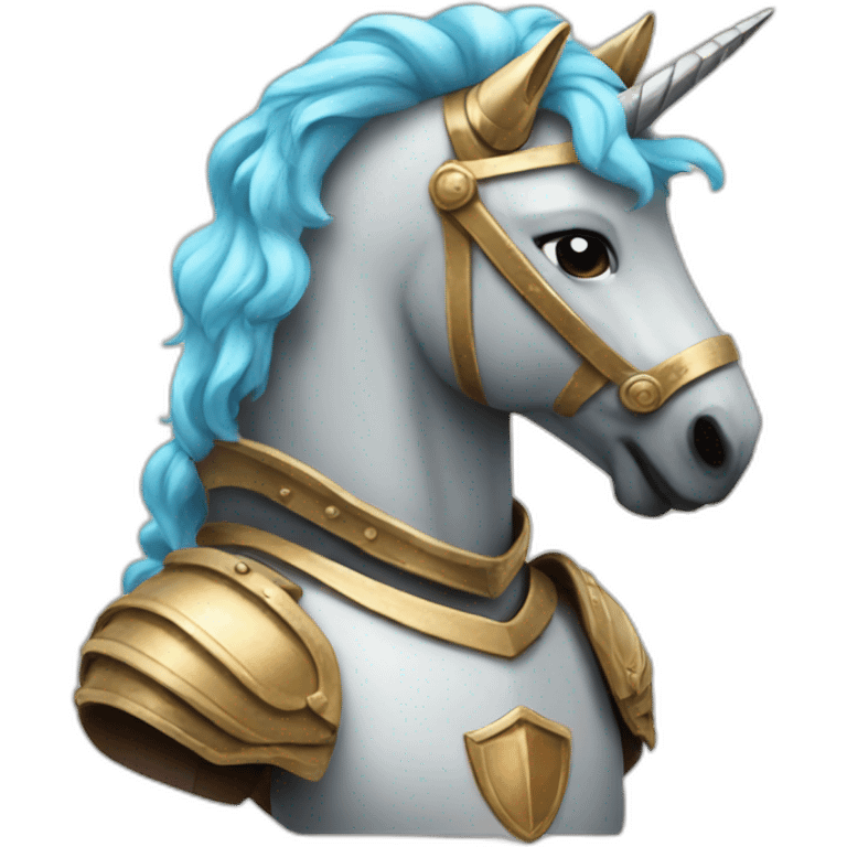 Knight unicorn  emoji