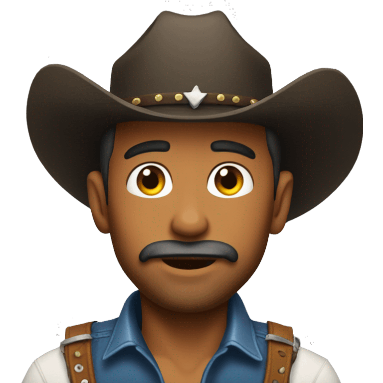 DILF cowboy emoji