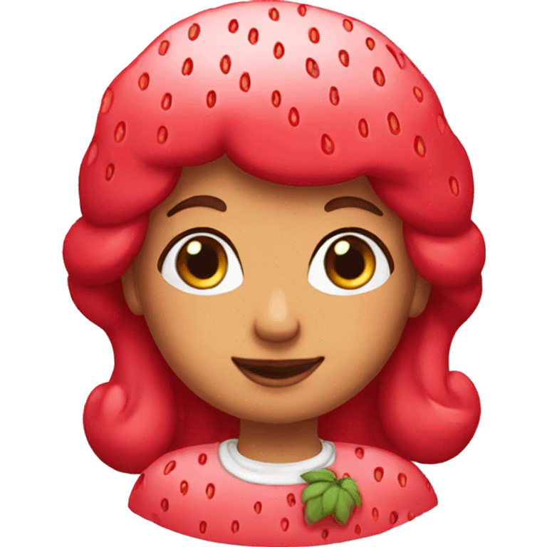 Strawberry shortcake  emoji