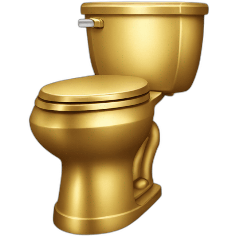 Golden toilet  emoji