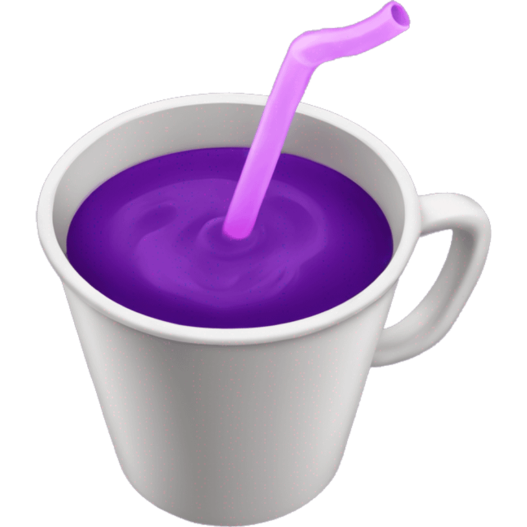 Double cup of purple drink emoji