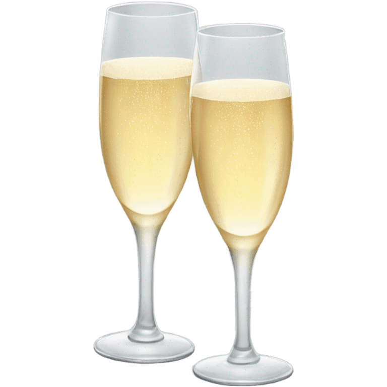 Champagne glasses emoji