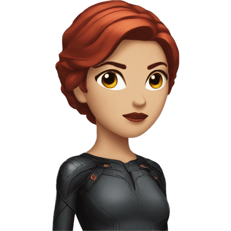 Black Widow Marvel emoji