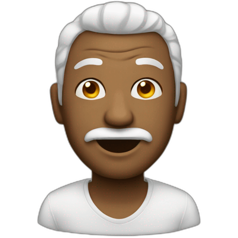 Man vabing musiqc emoji