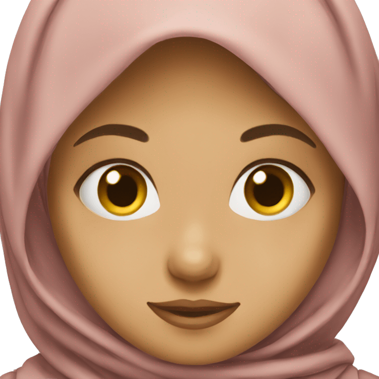 Girl with hijab  emoji