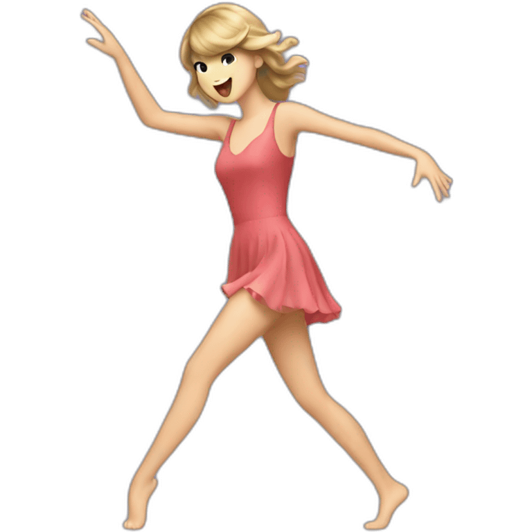 Taylor Swift dancing emoji