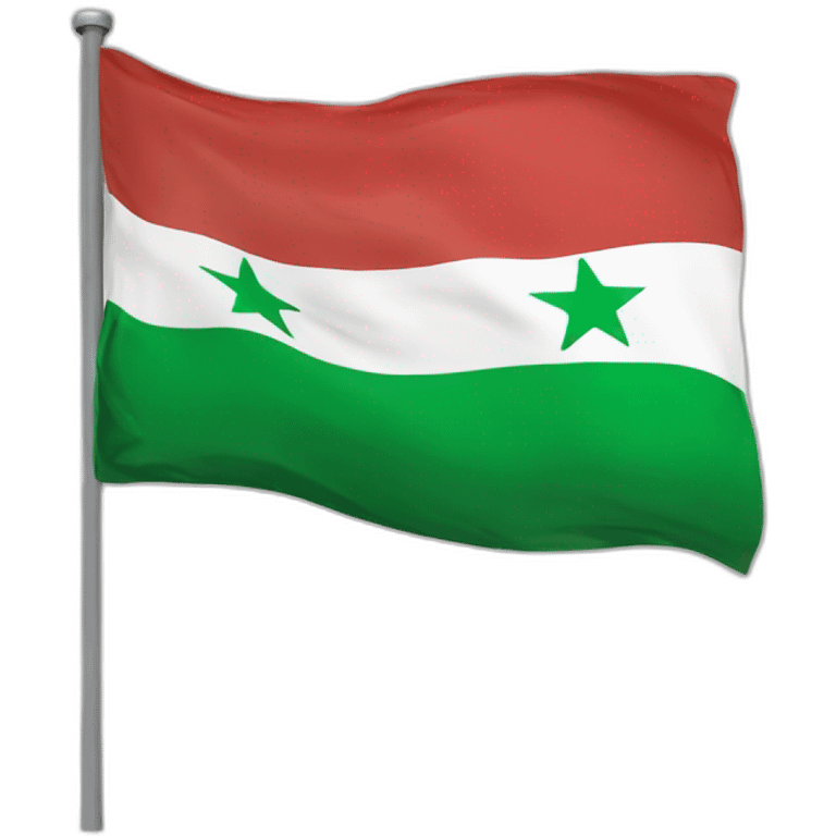 Free syrian flag emoji