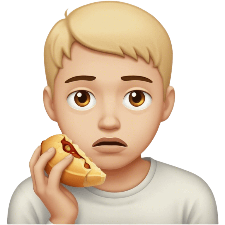 hungry and sad emoji