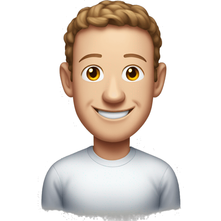 mark zuckerberg with devil smile emoji