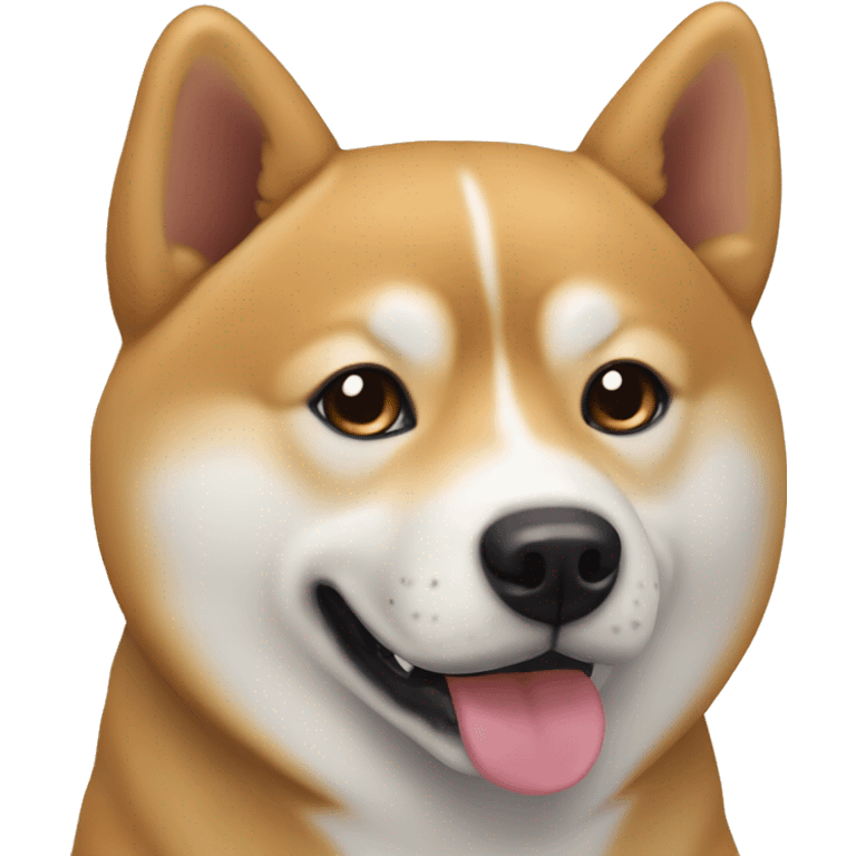 Shiba inu husky mix dog  emoji