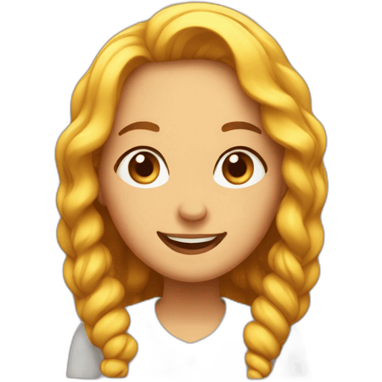 madeleine souriante  emoji