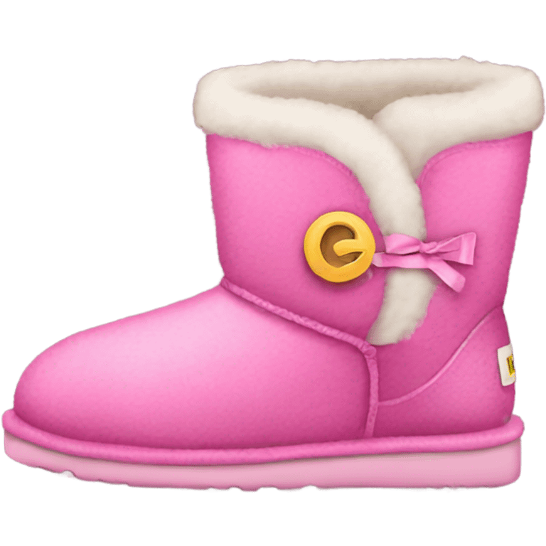 Pink uggs emoji