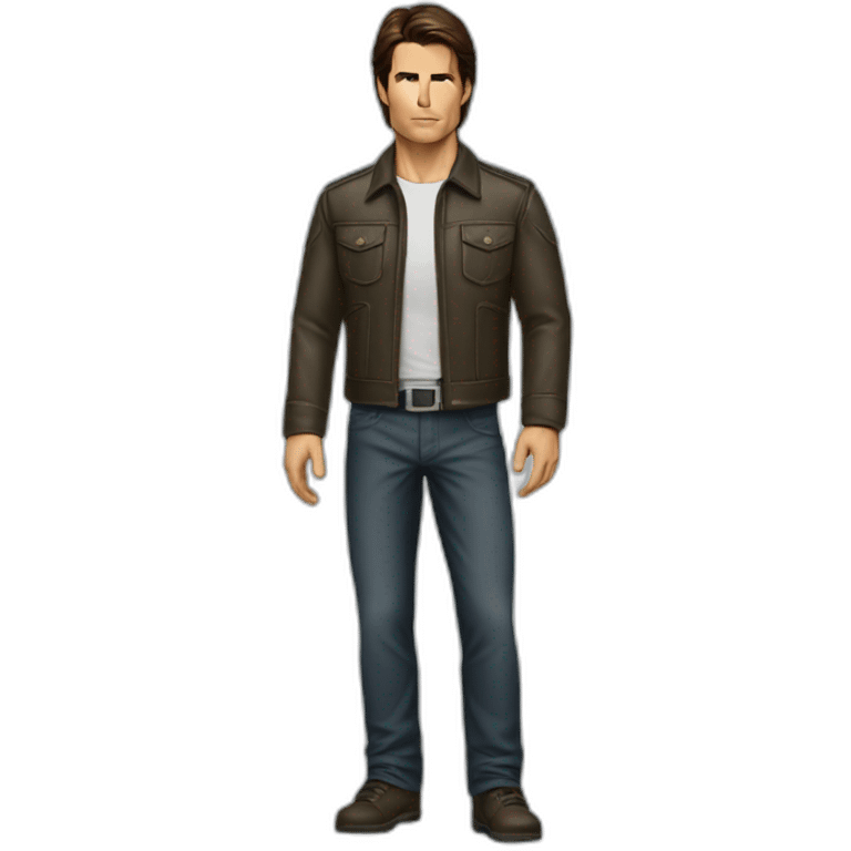 Tom cruise standing position emoji