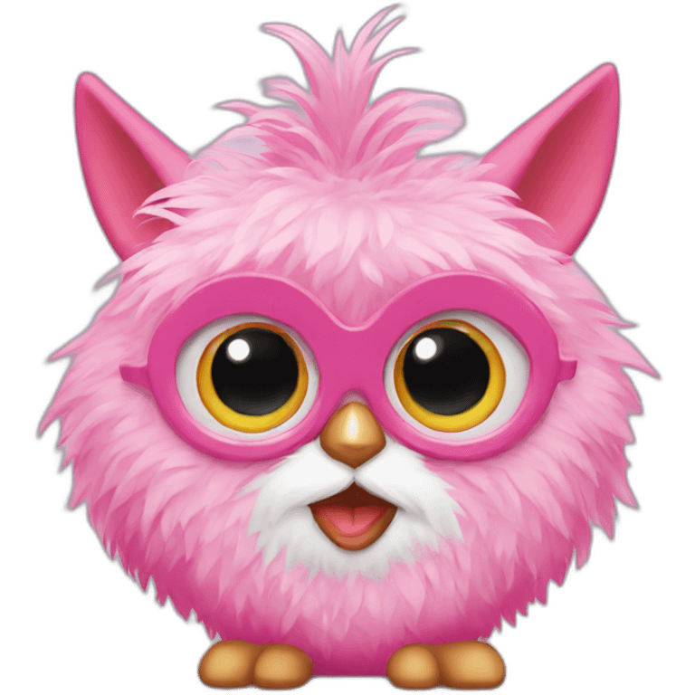 Pink Furby emoji