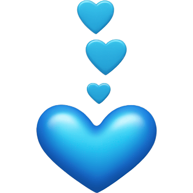 Blue heart emoji