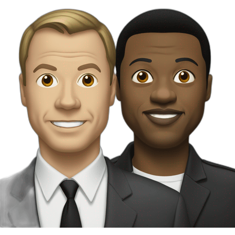 chris tucker, james carter from rush hour emoji