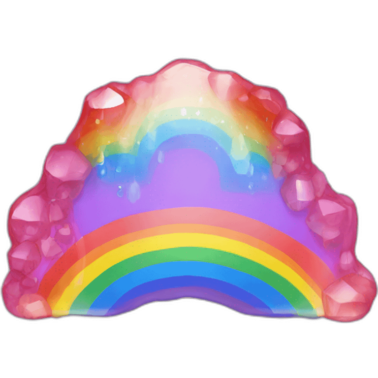 crystal rainbow lgbt emoji