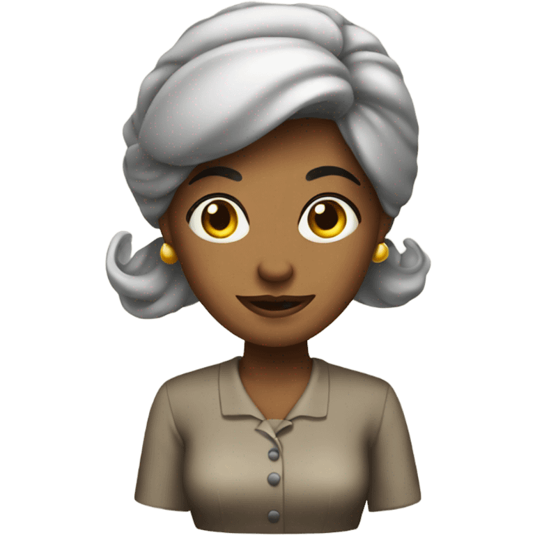 A house wife emoji